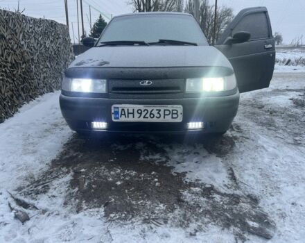 Черный ВАЗ 2110, объемом двигателя 1.5 л и пробегом 275 тыс. км за 2000 $, фото 1 на Automoto.ua