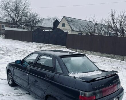 Черный ВАЗ 2110, объемом двигателя 1.5 л и пробегом 255 тыс. км за 1650 $, фото 1 на Automoto.ua