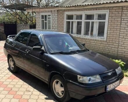 Черный ВАЗ 2110, объемом двигателя 1.5 л и пробегом 90 тыс. км за 1800 $, фото 1 на Automoto.ua