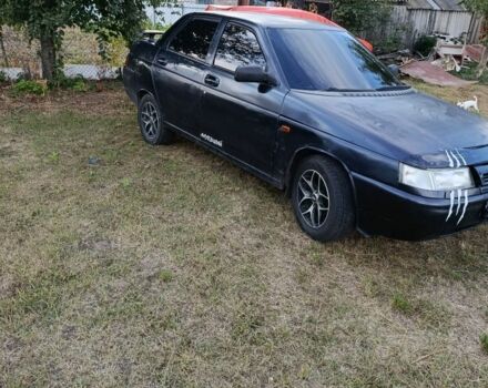 Черный ВАЗ 2110, объемом двигателя 0 л и пробегом 300 тыс. км за 1600 $, фото 1 на Automoto.ua