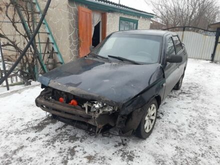 Черный ВАЗ 2110, объемом двигателя 1.5 л и пробегом 340 тыс. км за 895 $, фото 1 на Automoto.ua