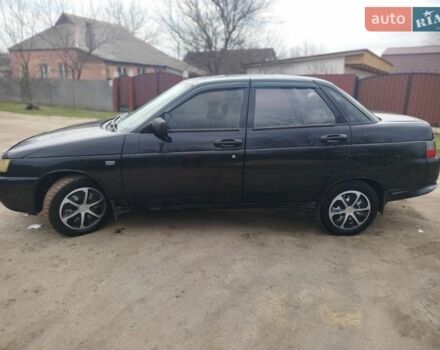 Чорний ВАЗ 2110, об'ємом двигуна 1.6 л та пробігом 231 тис. км за 1850 $, фото 1 на Automoto.ua