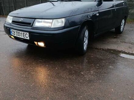 Черный ВАЗ 2110, объемом двигателя 1.6 л и пробегом 251 тыс. км за 1800 $, фото 1 на Automoto.ua