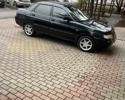 Чорний ВАЗ 2110, об'ємом двигуна 1.6 л та пробігом 215 тис. км за 2000 $, фото 1 на Automoto.ua