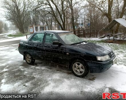 Черный ВАЗ 2110, объемом двигателя 1.6 л и пробегом 108 тыс. км за 2100 $, фото 1 на Automoto.ua