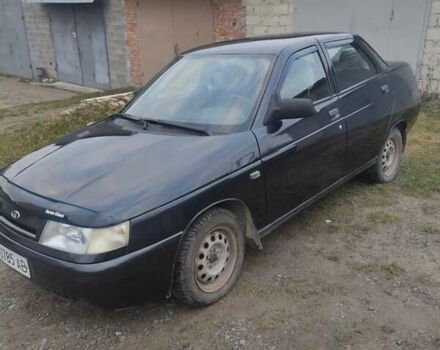 Черный ВАЗ 2110, объемом двигателя 1.6 л и пробегом 131 тыс. км за 1800 $, фото 1 на Automoto.ua