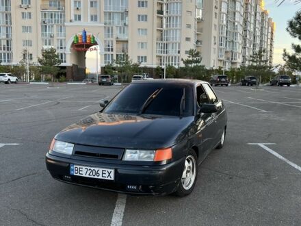 Черный ВАЗ 2110, объемом двигателя 1.6 л и пробегом 200 тыс. км за 1500 $, фото 1 на Automoto.ua