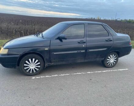 Чорний ВАЗ 2110, об'ємом двигуна 1.6 л та пробігом 177 тис. км за 1744 $, фото 1 на Automoto.ua