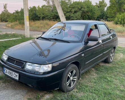 Чорний ВАЗ 2110, об'ємом двигуна 1.6 л та пробігом 244 тис. км за 1601 $, фото 1 на Automoto.ua