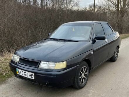 Черный ВАЗ 2110, объемом двигателя 1.6 л и пробегом 220 тыс. км за 1199 $, фото 1 на Automoto.ua