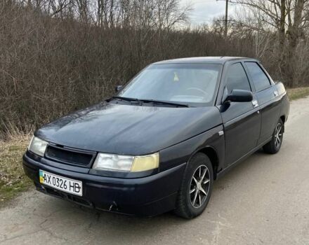 Черный ВАЗ 2110, объемом двигателя 1.6 л и пробегом 220 тыс. км за 1199 $, фото 1 на Automoto.ua