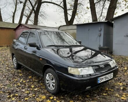 Черный ВАЗ 2110, объемом двигателя 1.6 л и пробегом 165 тыс. км за 1100 $, фото 1 на Automoto.ua