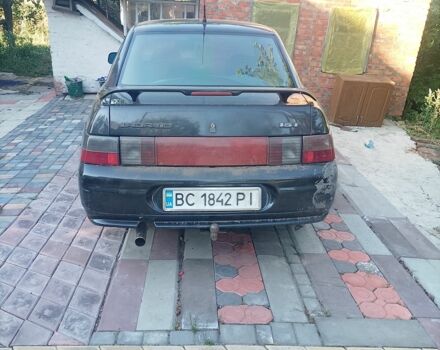 Черный ВАЗ 2110, объемом двигателя 1.6 л и пробегом 3 тыс. км за 850 $, фото 1 на Automoto.ua