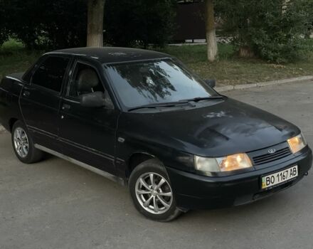 Чорний ВАЗ 2110, об'ємом двигуна 1.6 л та пробігом 155 тис. км за 1299 $, фото 1 на Automoto.ua