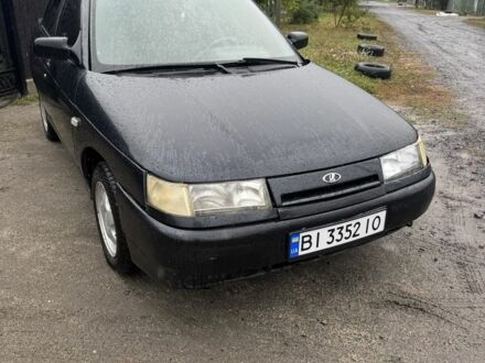 Черный ВАЗ 2110, объемом двигателя 1.6 л и пробегом 200 тыс. км за 1300 $, фото 1 на Automoto.ua