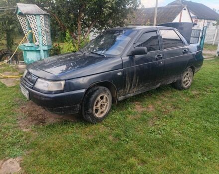 Чорний ВАЗ 2110, об'ємом двигуна 1.6 л та пробігом 170 тис. км за 551 $, фото 1 на Automoto.ua