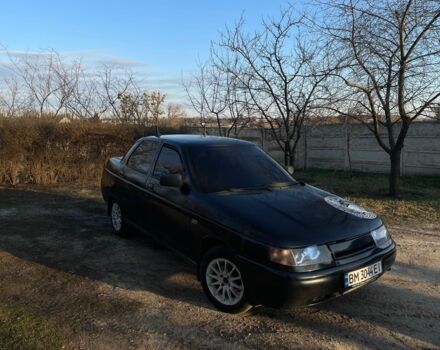 Черный ВАЗ 2110, объемом двигателя 1.6 л и пробегом 300 тыс. км за 1500 $, фото 1 на Automoto.ua