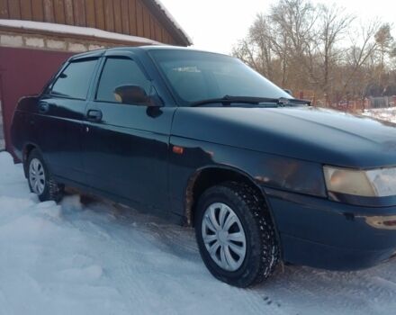 Чорний ВАЗ 2110, об'ємом двигуна 1.6 л та пробігом 220 тис. км за 1200 $, фото 1 на Automoto.ua