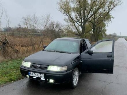 Черный ВАЗ 2110, объемом двигателя 1.6 л и пробегом 250 тыс. км за 1350 $, фото 1 на Automoto.ua