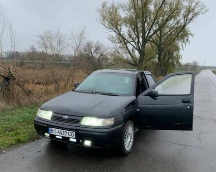 Чорний ВАЗ 2110, об'ємом двигуна 1.6 л та пробігом 250 тис. км за 1350 $, фото 1 на Automoto.ua