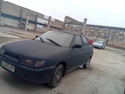 Черный ВАЗ 2110, объемом двигателя 1.6 л и пробегом 10 тыс. км за 1800 $, фото 1 на Automoto.ua