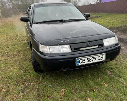 Черный ВАЗ 2110, объемом двигателя 1.6 л и пробегом 340 тыс. км за 1500 $, фото 1 на Automoto.ua