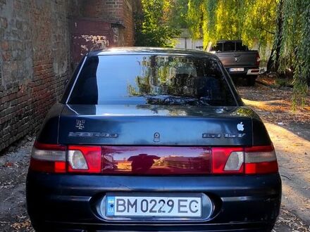 Черный ВАЗ 2110, объемом двигателя 1.6 л и пробегом 267 тыс. км за 1400 $, фото 1 на Automoto.ua