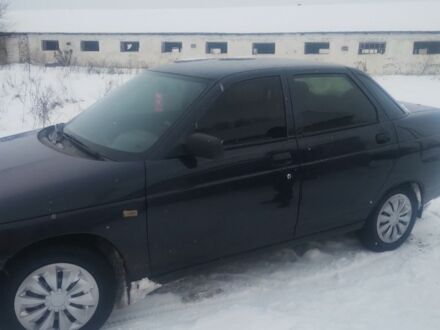 Чорний ВАЗ 2110, об'ємом двигуна 1.6 л та пробігом 151 тис. км за 1550 $, фото 1 на Automoto.ua