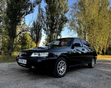 Чорний ВАЗ 2110, об'ємом двигуна 1.6 л та пробігом 235 тис. км за 2100 $, фото 1 на Automoto.ua