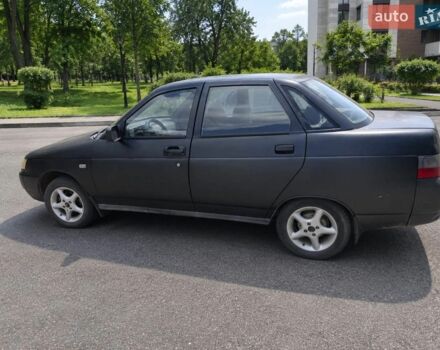 Черный ВАЗ 2110, объемом двигателя 1.6 л и пробегом 220 тыс. км за 1300 $, фото 1 на Automoto.ua