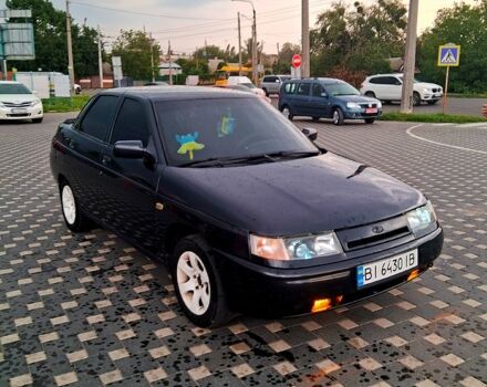 Чорний ВАЗ 2110, об'ємом двигуна 1.6 л та пробігом 250 тис. км за 1850 $, фото 1 на Automoto.ua