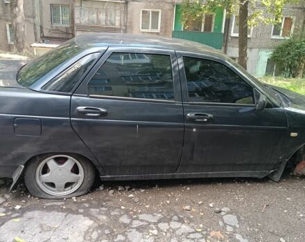 Черный ВАЗ 2110, объемом двигателя 1.6 л и пробегом 144 тыс. км за 850 $, фото 1 на Automoto.ua