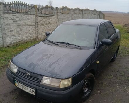 Черный ВАЗ 2110, объемом двигателя 2 л и пробегом 409 тыс. км за 679 $, фото 1 на Automoto.ua