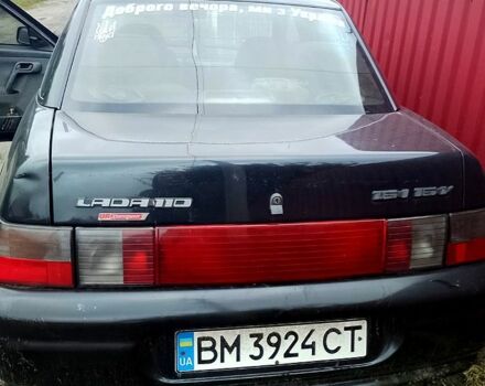 Чорний ВАЗ 2110, об'ємом двигуна 1.6 л та пробігом 241 тис. км за 1600 $, фото 1 на Automoto.ua
