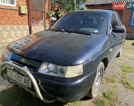 Черный ВАЗ 2110, объемом двигателя 1.6 л и пробегом 120 тыс. км за 2300 $, фото 1 на Automoto.ua