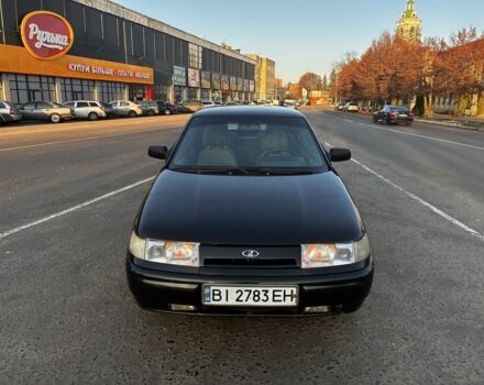 Черный ВАЗ 2110, объемом двигателя 1.6 л и пробегом 10 тыс. км за 2150 $, фото 1 на Automoto.ua