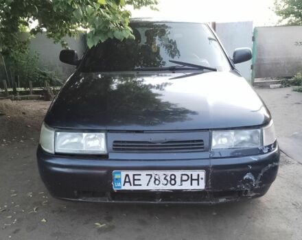 Черный ВАЗ 2110, объемом двигателя 1.6 л и пробегом 411 тыс. км за 1600 $, фото 1 на Automoto.ua