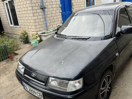 Черный ВАЗ 2110, объемом двигателя 1.6 л и пробегом 192 тыс. км за 1650 $, фото 1 на Automoto.ua