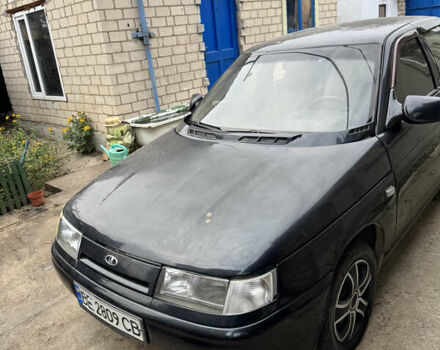 Чорний ВАЗ 2110, об'ємом двигуна 1.6 л та пробігом 192 тис. км за 1650 $, фото 1 на Automoto.ua
