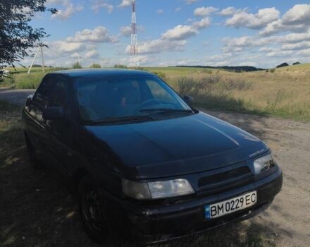Черный ВАЗ 2110, объемом двигателя 1.6 л и пробегом 280 тыс. км за 940 $, фото 1 на Automoto.ua