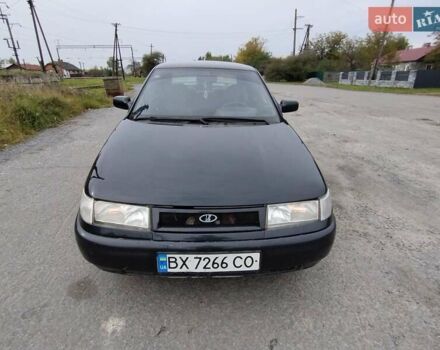 Чорний ВАЗ 2110, об'ємом двигуна 1.6 л та пробігом 250 тис. км за 1250 $, фото 1 на Automoto.ua