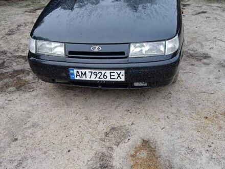 Черный ВАЗ 2110, объемом двигателя 1.6 л и пробегом 267 тыс. км за 1800 $, фото 1 на Automoto.ua