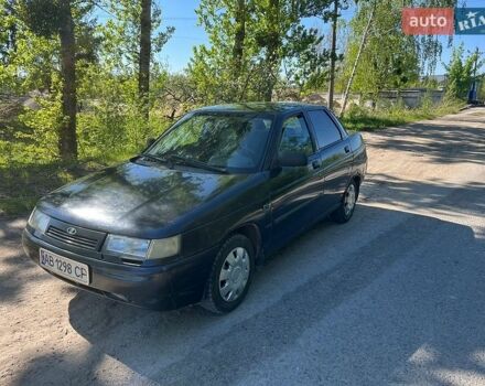 Черный ВАЗ 2110, объемом двигателя 1.6 л и пробегом 180 тыс. км за 950 $, фото 1 на Automoto.ua
