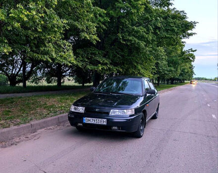 Черный ВАЗ 2110, объемом двигателя 1.6 л и пробегом 222 тыс. км за 2200 $, фото 1 на Automoto.ua
