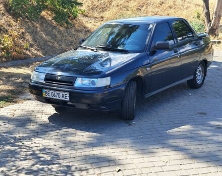 Черный ВАЗ 2110, объемом двигателя 1.6 л и пробегом 148 тыс. км за 1999 $, фото 1 на Automoto.ua