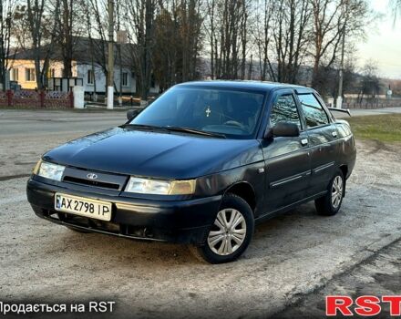 Черный ВАЗ 2110, объемом двигателя 1.5 л и пробегом 200 тыс. км за 1050 $, фото 1 на Automoto.ua