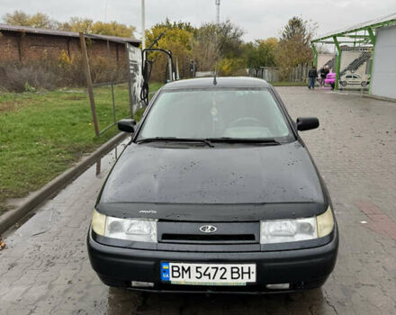 Черный ВАЗ 2110, объемом двигателя 1.6 л и пробегом 213 тыс. км за 2200 $, фото 1 на Automoto.ua