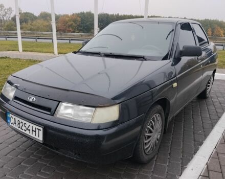 Чорний ВАЗ 2110, об'ємом двигуна 1.6 л та пробігом 200 тис. км за 1749 $, фото 1 на Automoto.ua