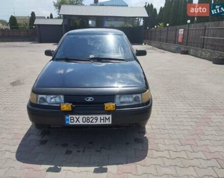 Черный ВАЗ 2110, объемом двигателя 1.6 л и пробегом 220 тыс. км за 1800 $, фото 1 на Automoto.ua