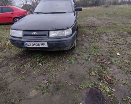 Черный ВАЗ 2110, объемом двигателя 1.6 л и пробегом 150 тыс. км за 650 $, фото 1 на Automoto.ua